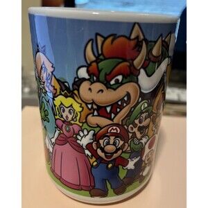 Nintendo Super Mario 14 oz. Coffee Tea Ceramic Mug Single 2018